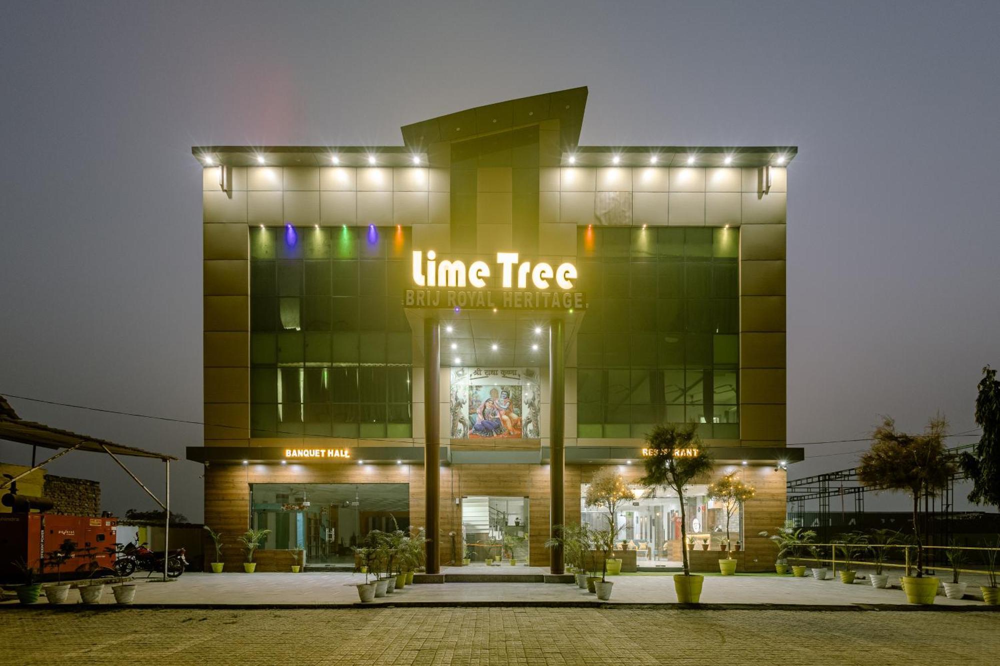 Lime Tree Hotel And Banquet Vrindāvan Eksteriør bilde